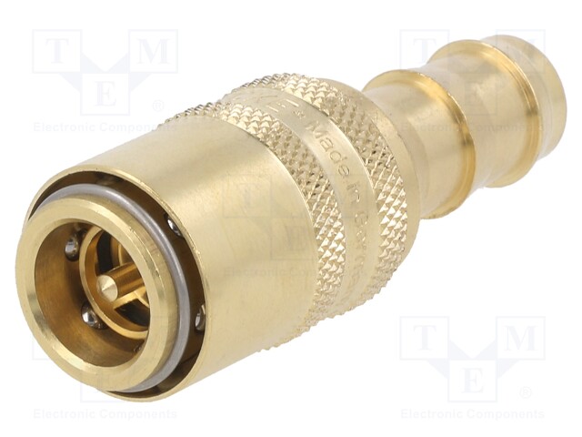 Quick connection coupling; max.15bar; Features: with valve