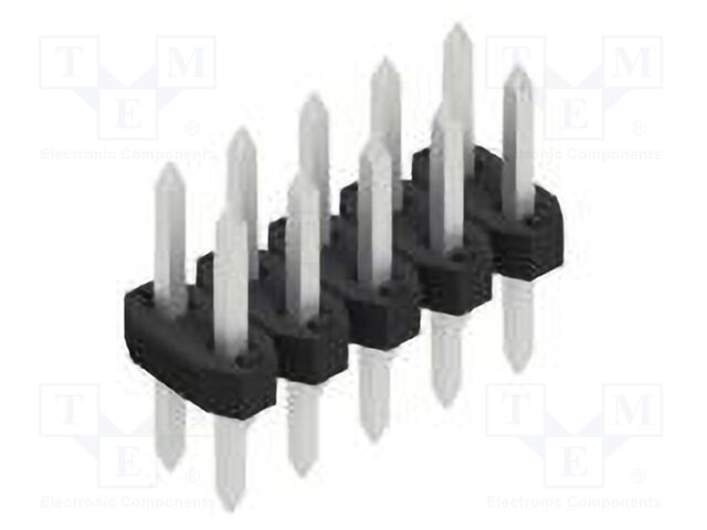 Connector: pin strips; pin header; male; PIN: 10; 2mm; THT; 2x5; 100V