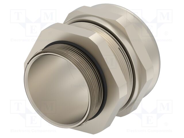 Cable gland; without nut,with long thread; M50; IP68; Mat: brass