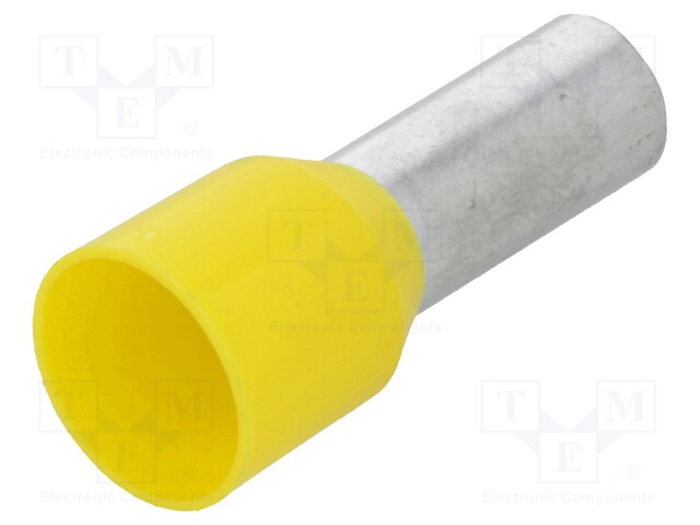 Bootlace ferrule; insulated; copper; Insulation: polypropylene