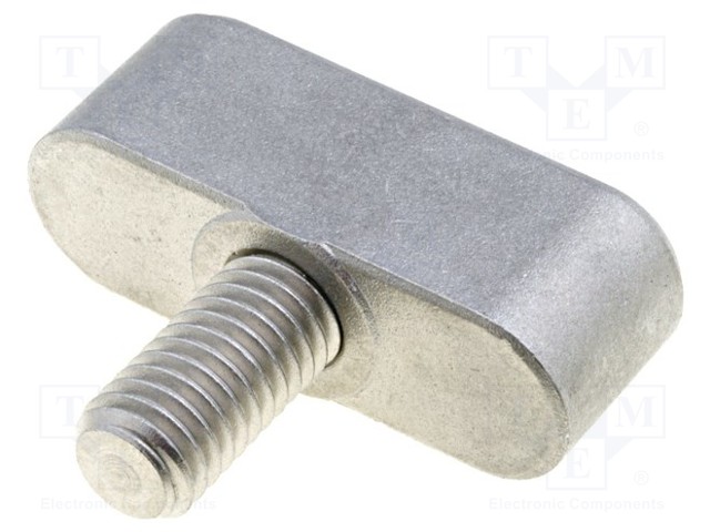 Knob wing; M10; 40mm; stainless steel; W: 36mm