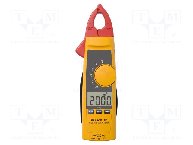 AC/DC digital clamp meter; Øcable: 18mm; LCD,with a backlit