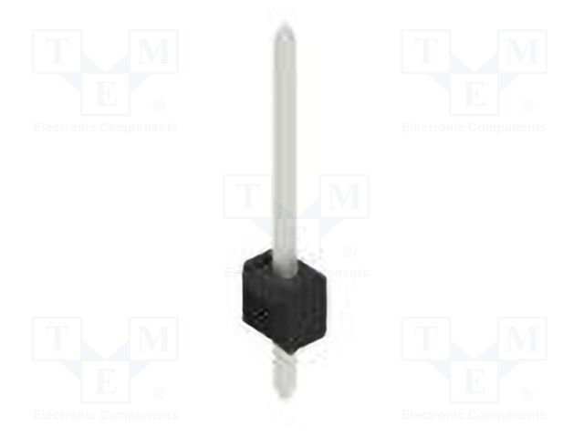 Connector: pin strips; pin header; male; PIN: 1; 2.54mm; THT; 1x1