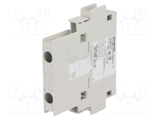 Auxiliary contacts; Series: 3RH10,3RT10; Leads: screw terminals