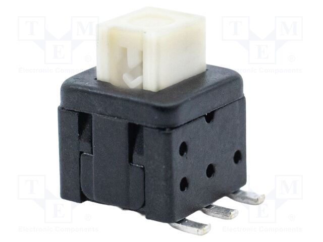 Microswitch TACT; DPDT; Pos: 2; 0.1A/30VDC; SMT; none; 2.45N; 2.4mm