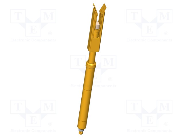 Test needle; 20A; Contact plating: gold-plated; Contacts: bronze