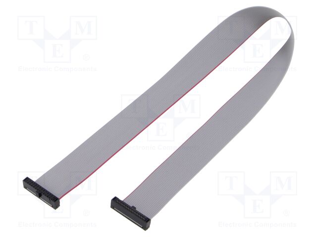 Ribbon cable with IDC connectors; Tape ph: 0.64mm; 330.2mm