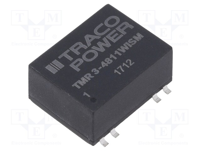 Converter: DC/DC; 3W; Uin: 18÷75V; 5VDC; Iout: 600mA; SMD; 3.5g; OUT: 1