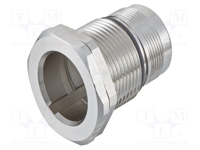 Circular Shell, Han Series, Harting Han Series M23 Circular Inserts, Brass Body, M23