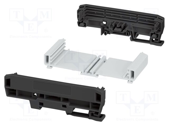 Enclosure: for DIN rail mounting; Y: 127.8mm; X: 63.8mm; Z: 39.45mm