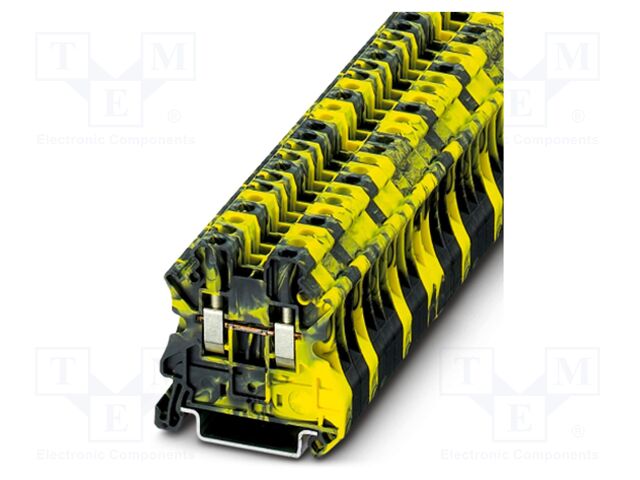 Splice terminal: rail; UT; 32A; 1kV; screw terminal; PA; 0.14÷6mm2