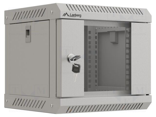 Enclosure: rack cabinet; Standard: 10"; 4U; grey; Z: 300mm; X: 300mm