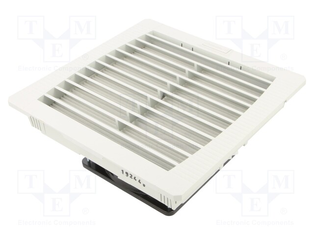Fan: AC; axial; 230VAC; 110m3/h; 40dBA; IP55; Colour: grey
