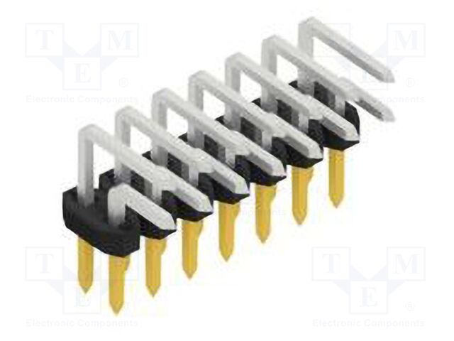 Connector: pin strips; pin header; male; PIN: 14; 2mm; THT; 2x7; 100V