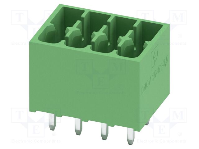 PCB headers, nominal cross section: 1.5 mm?, color: green, n
