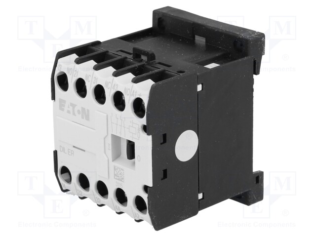 Contactor: 4-pole; NC x2 + NO x2; 24VDC; 6A; DIN,on panel; DILER