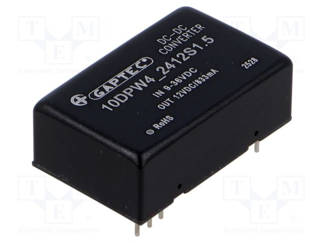 Converter: DC/DC; 10W