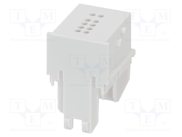 Cover; grey; UL94V-0; ME-IO 18,8; PA; X: 18.9mm; Y: 21.9mm; Z: 26mm