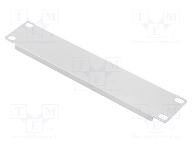 Stopper; 1U; grey; Standard: 10"