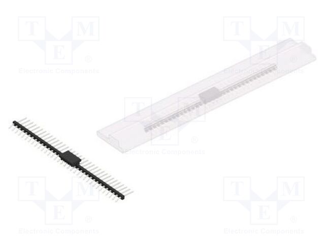 Connector: pin strips; pin header; male; PIN: 34; 2mm; SMT; 1x34