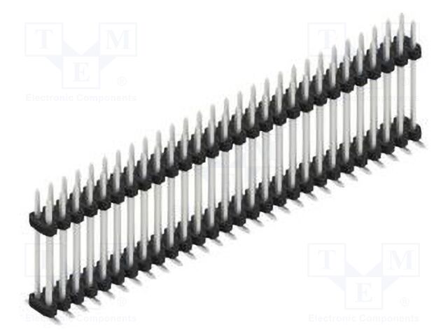 Connector: pin strips; pin header; male; PIN: 56; 2mm; SMT; 2x28