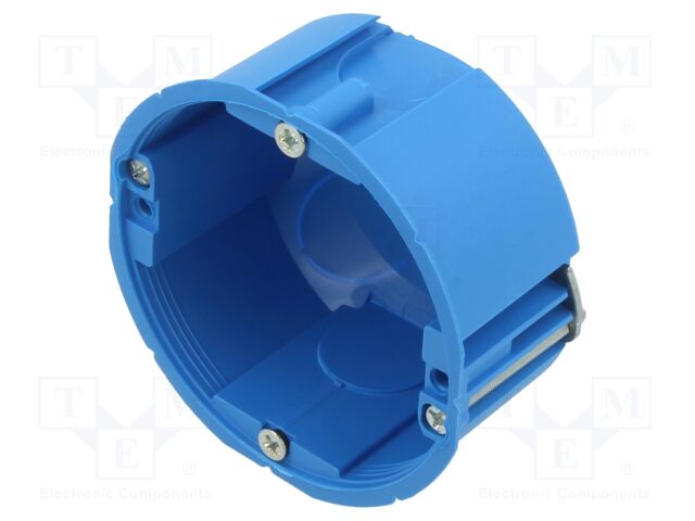 Enclosure: junction box; Ø: 68mm; plaster embedded; polyamide