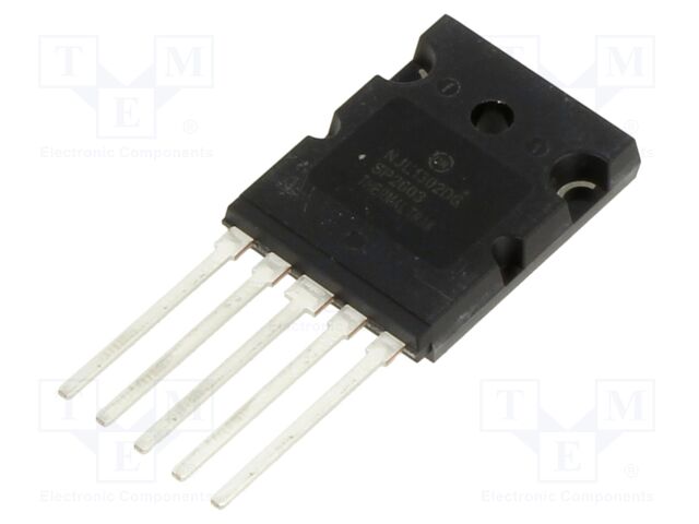 Transistor: PNP + diode; bipolar; 260V; 15A; 200W; TO264-5
