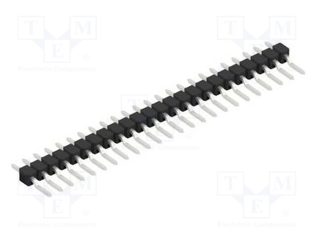 Connector: pin strips; pin header; male; PIN: 24; 2.54mm; SMT; 1x24