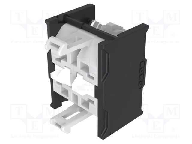 Contact block; 22mm; OptoHiT; front fixing; lugs-ring terminals