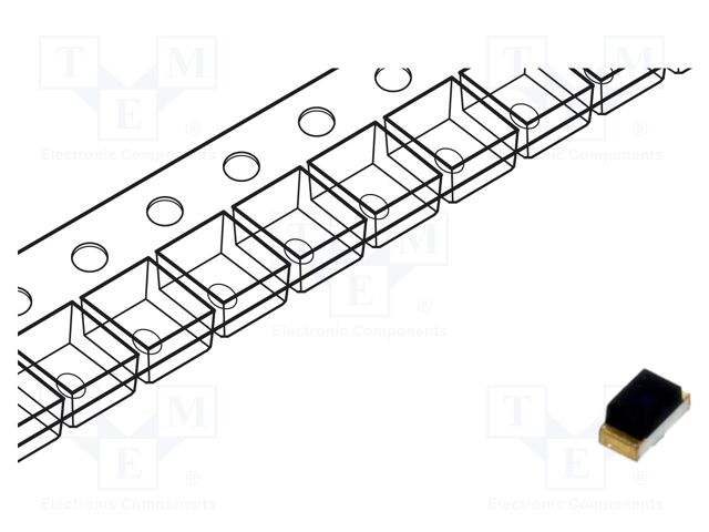 Phototransistor; Dim: 1.6x0.8x0.8mm; λp max: 940nm; 30V; -40÷85°C