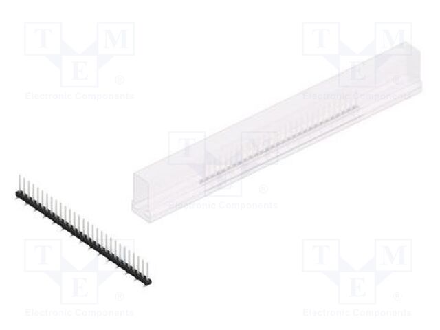 Connector: pin strips; pin header; male; PIN: 29; 2mm; SMT; 1x29