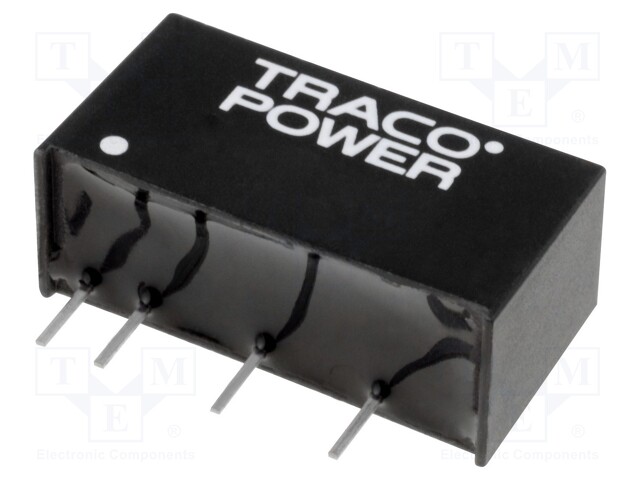 Converter: DC/DC; 2W; Uin: 10.8÷13.2V; Uout: 12VDC; Uout2: -12VDC