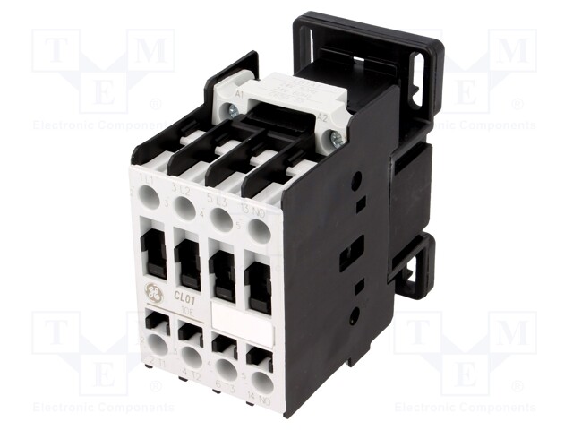Contactor: 3-pole; NO x3; Auxiliary contacts: NO; 24VAC; 12A; CL