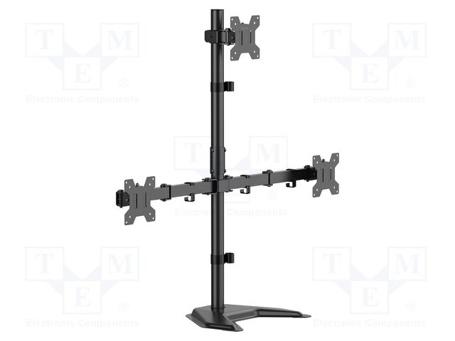 Holder; 10kg; 17÷32"; Arm len: 376mm; Standard: 75x75mm,100x100mm