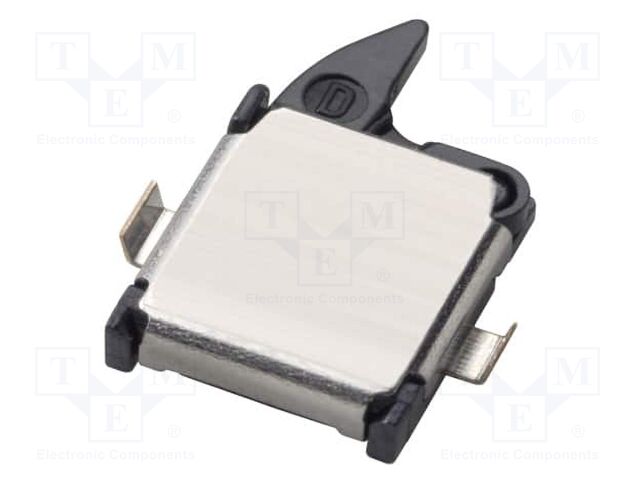Switch: detecting; Pos: 2; SPST-NC; 0.001A/5VDC; black; SMT; 400mN