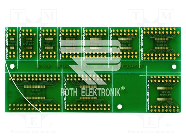 Board: universal; multiadapter; W: 58.9mm; L: 120.1mm