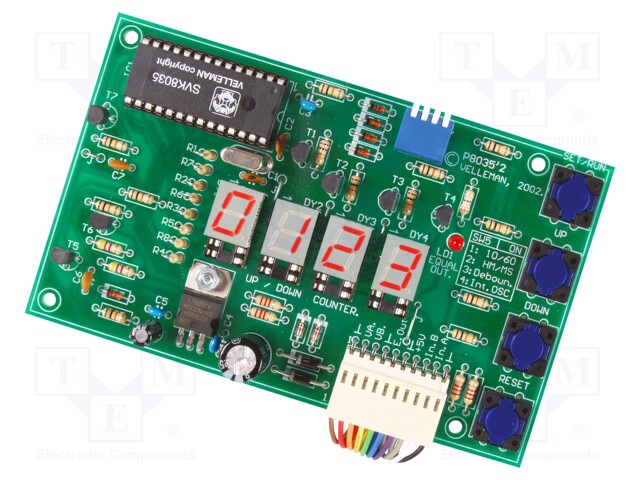 Circuit; pulse counter; 9÷12VDC; 9/9VAC