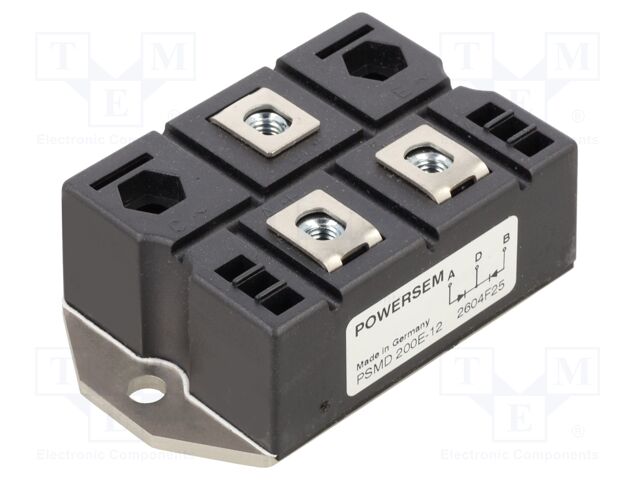Module: diode; double,common cathode; 1.2kV; If: 312A; PWS-E; screw