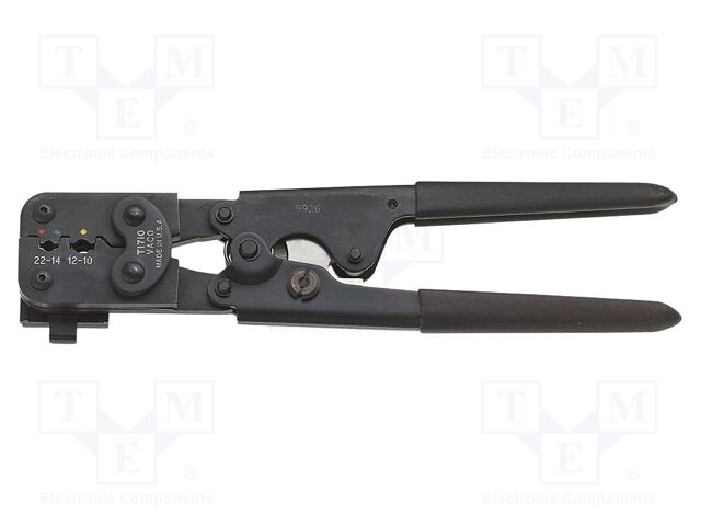 Tool: for crimping; insulated connectors; 10AWG÷22AWG; 229mm