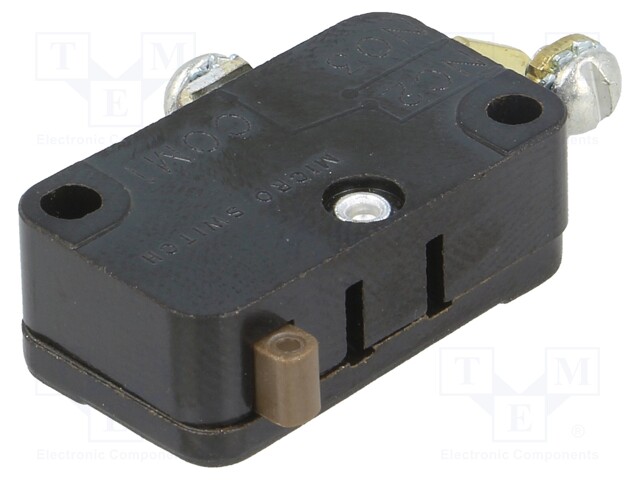 Microswitch SNAP ACTION; without lever; SPDT; 10A/250VAC; Pos: 2