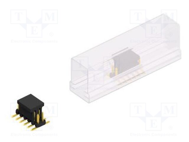 Connector: pin strips; pin header; male; PIN: 12; 2mm; SMT; 2x6; 100V