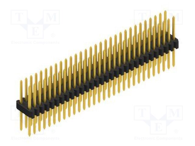 Connector: pin strips; pin header; male; PIN: 60; 1.27mm; THT; 2x30