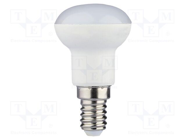 LED lamp; white warm; E14; 220÷240VAC; 250lm; P: 2.9W; 120°; 3000K