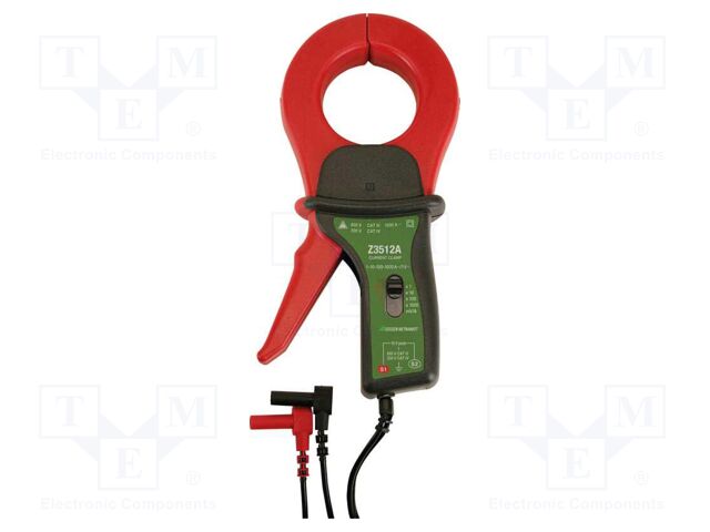 AC current clamp adapter; Øcable: 52mm; Len: 1.5m; IP40; -10÷50°C