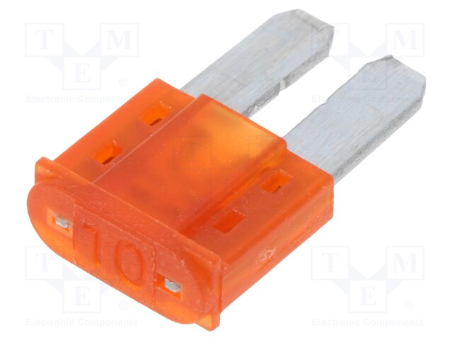 Fuse: fuse; 10A; 32VDC; automotive; 11mm; tin alloy