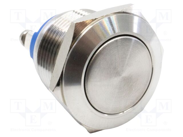Switch: vandal resistant; Pos: 2; SPST-NO; 2A/36VDC; IP65; OFF-(ON)
