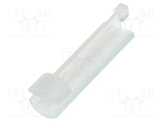 Spacer sleeve; LED; Øout: 3.6mm; ØLED: 3mm; L: 12.7mm; natural