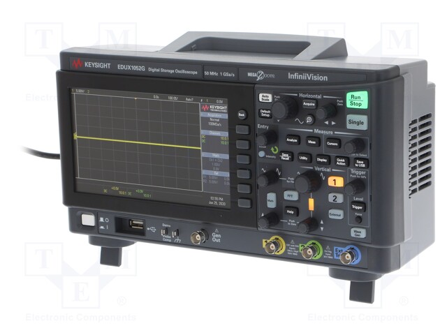 Oscilloscope: digital; Band: ≤50MHz; Channels: 2; 200kpts; 1Gsps