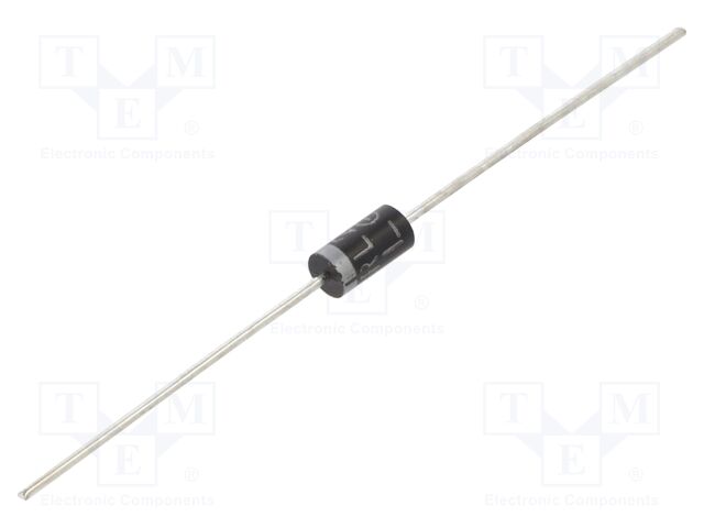 Diode: rectifying; THT; 1kV; 2.5A; Ifsm: 150A; DO15; Ufmax: 1.1V