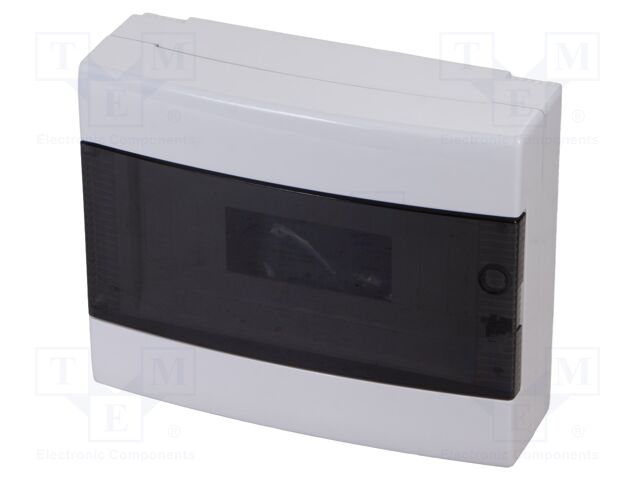 Enclosure: for modular components; IP40; wall mount; white; 40 CD